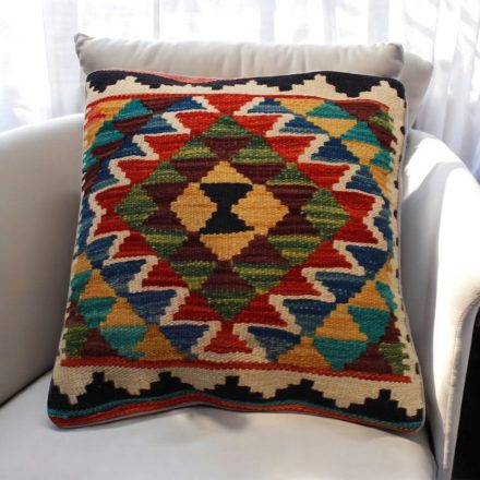 Kelim cushion 45x45 hand woven pillowcase