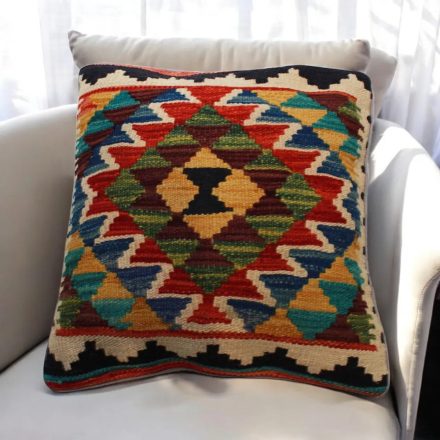 Kelim cushion 45x45 hand woven pillowcase