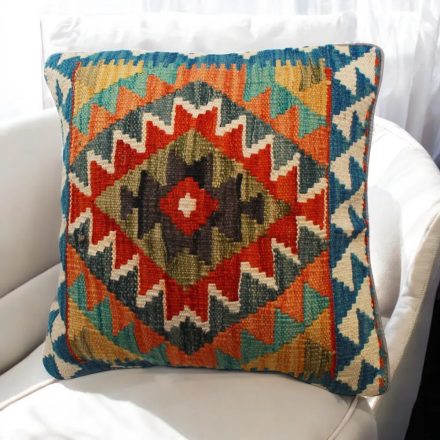 Kelim pillow 45x45 hand woven pillow cover