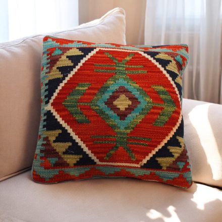 Kilim pillowcase 45x45 hand woven cushion