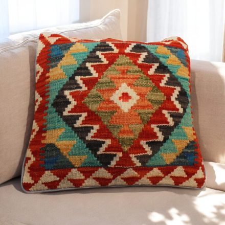 Kilim pillowcase 45x45 hand woven cushion