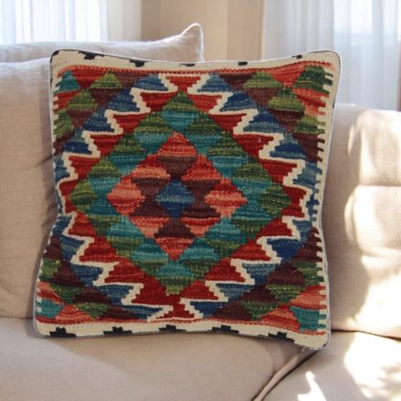 Kelim pillow 45x45 hand woven pillow cover