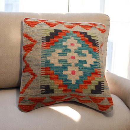 Handwoven Kilim pillowcase 45x45 afghan decorative cushion