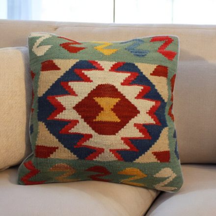 Handwoven decorative cushion 45x45 Kilim pillowcase