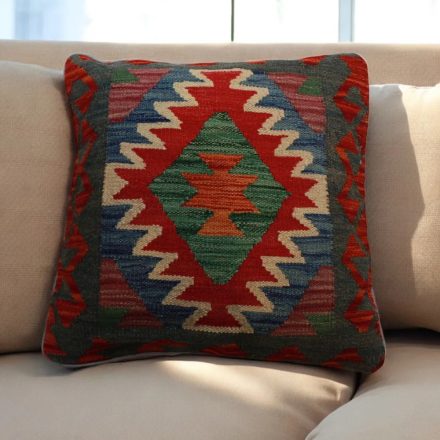 Kelim pillow 45x45 hand woven pillow cover