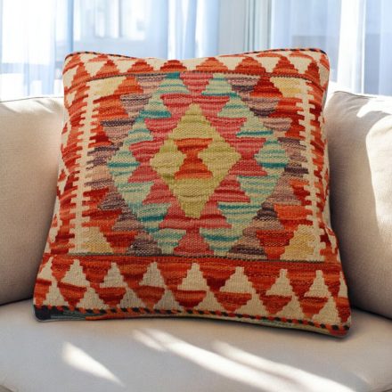 Kilim pillowcase 45x45 hand woven cushion