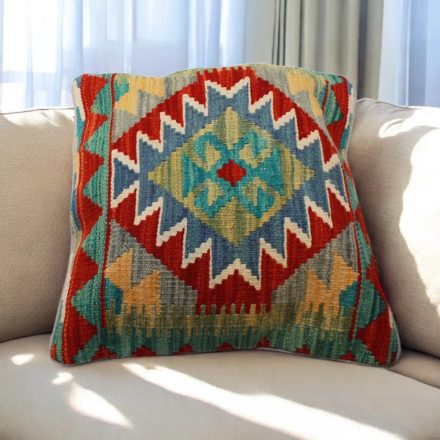 Kelim pillow 45x45 hand woven pillow cover