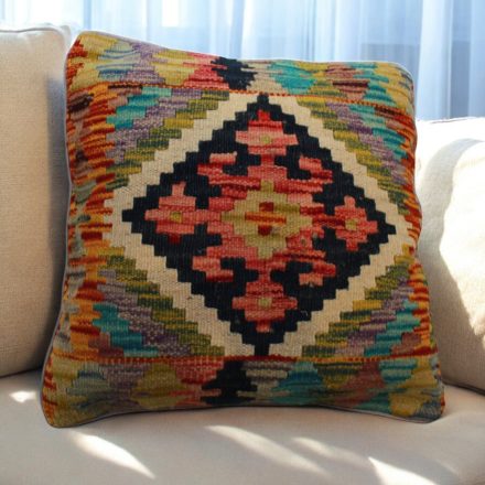 Kilim pillowcase 45x45 hand woven cushion