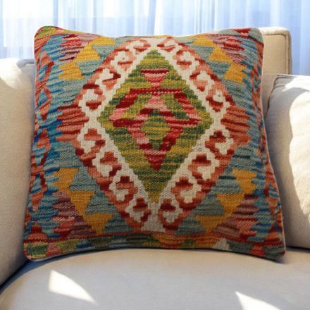 Kilim pillowcase 45x45 hand woven cushion
