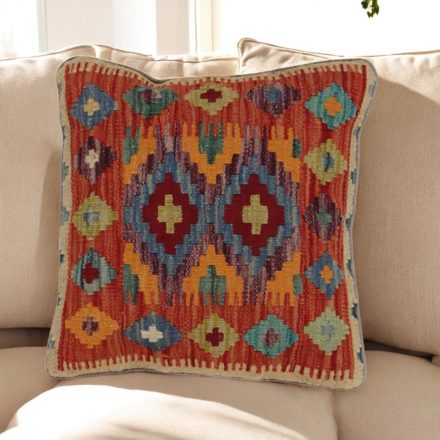 Kilim pillowcase 45x45 hand woven cushion