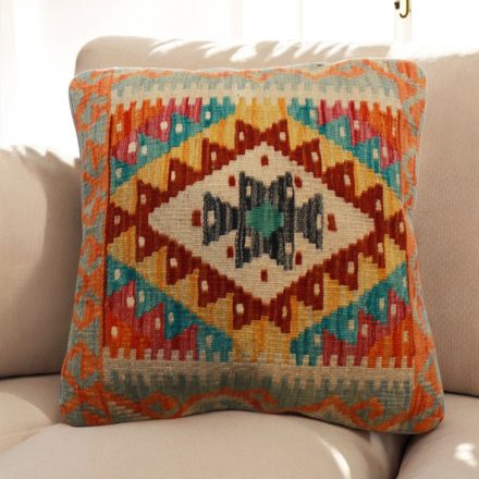 Kelim pillow 45x45 hand woven pillow cover
