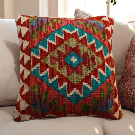 Kelim pillowcase 45x45 hand woven cushion