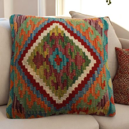 Kelim pillowcase 45x45 hand woven cushion