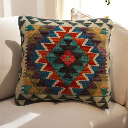Kelim cushion 45x45 hand woven pillowcase