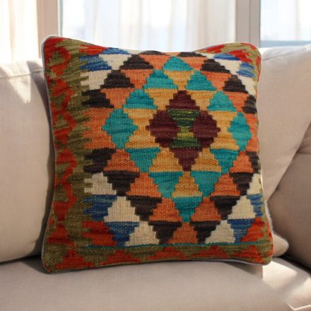 Kelim pillow 45x45 hand woven pillow cover