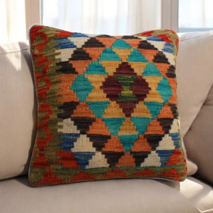 Kelim pillow 45x45 hand woven pillow cover