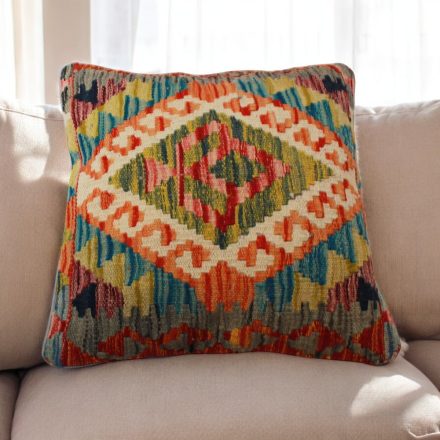 Kilim pillowcase 45x45 hand woven cushion