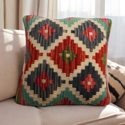 Kelim cushion 45x45 hand woven pillowcase