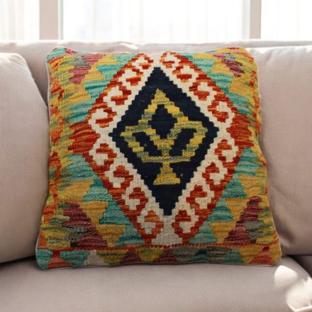 Kelim cushion 45x45 hand woven pillowcase