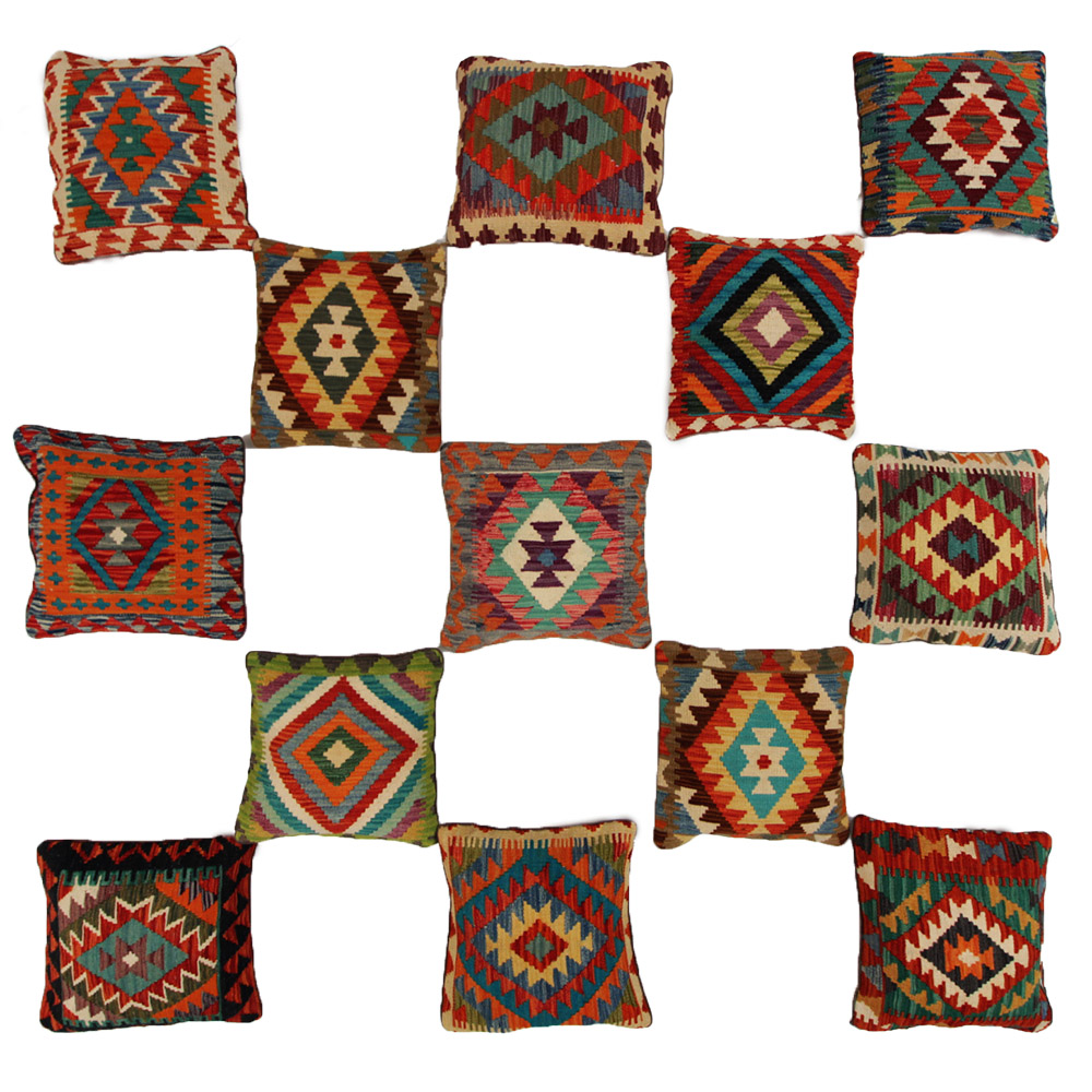 Kilim cushions and pillow cases