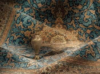 Persian carpet from acrylic