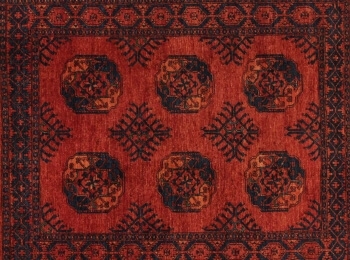 afghan carpet motiv