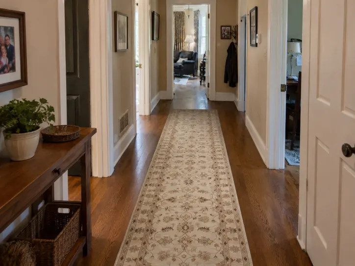 Choosing a rug for a narrow or spacious hallway