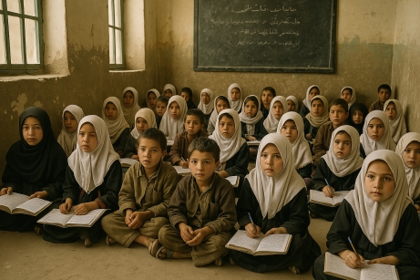 The background of child labour in Afghan carpet making